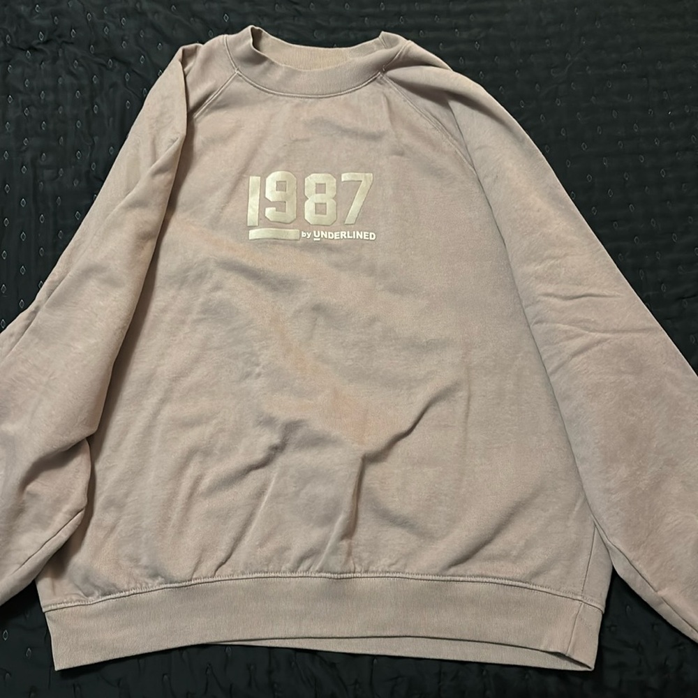 Light purple crewneck sweater